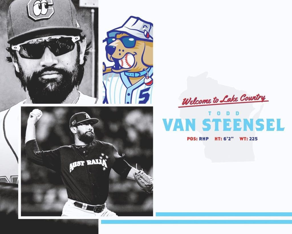 The DockHounds welcome Todd Van Steensel