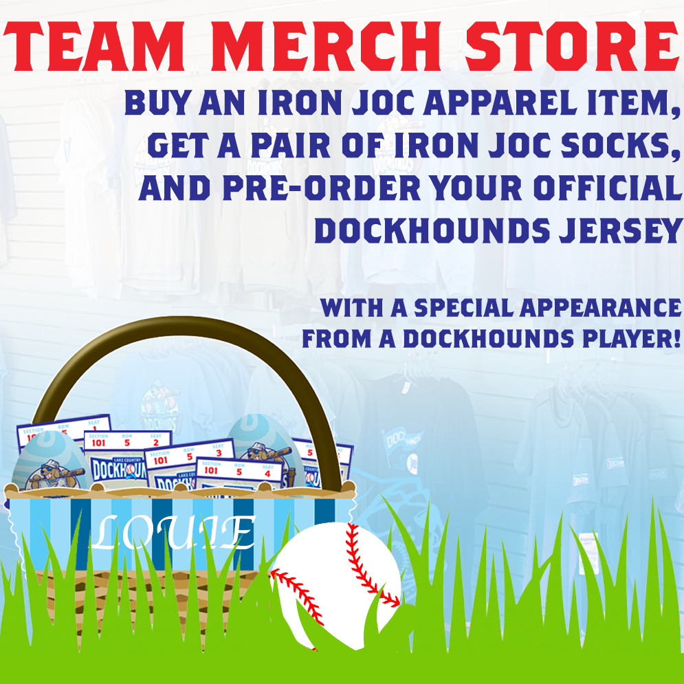 The Dockhounds team merchandise store has some great finds!