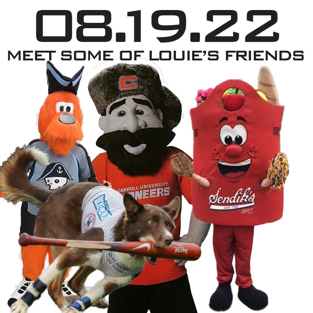 Louie's friends will be at the birthday bash