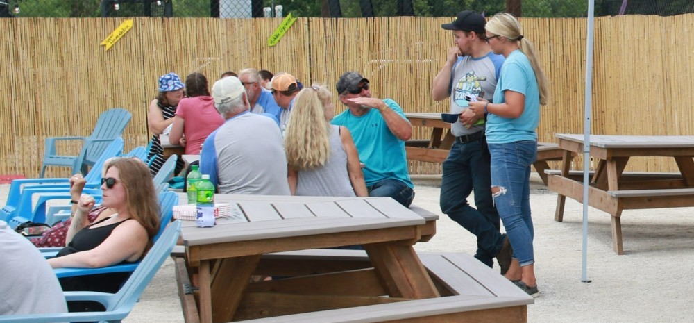 Beach seating at WBC