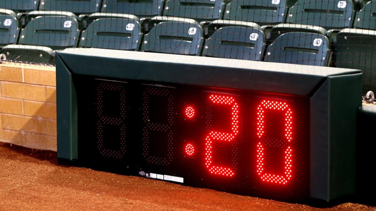 20 second pitch clock