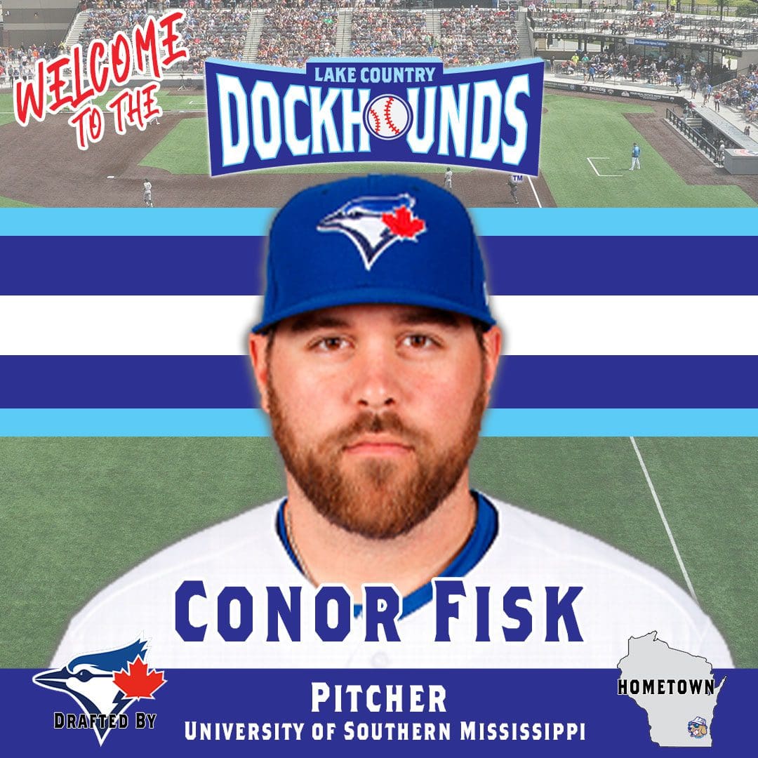 Conor Fisk, Pitcher for the Lake Country DockHounds