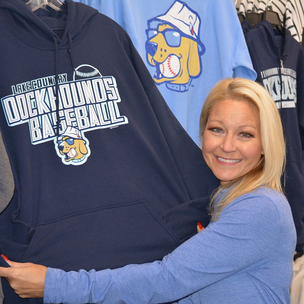 Lisa Kelenic, COO of the Lake Country DockHounds