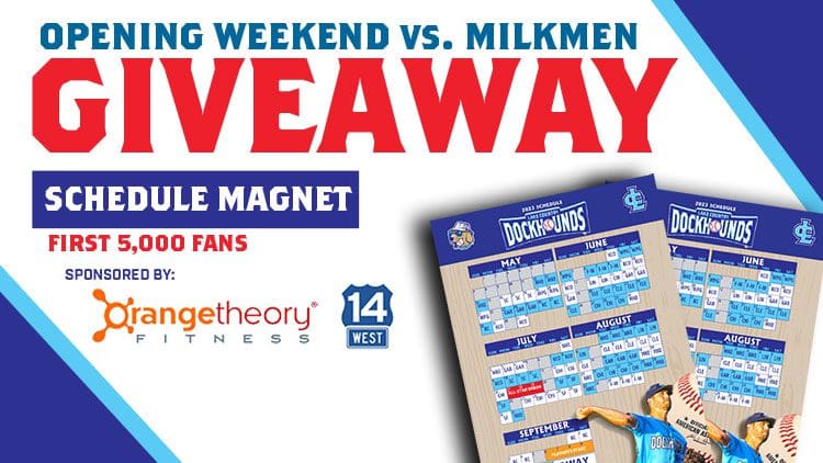 Schedule Magnet giveaway