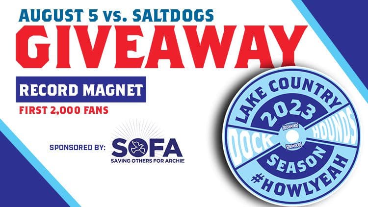 Record magnet giveaway