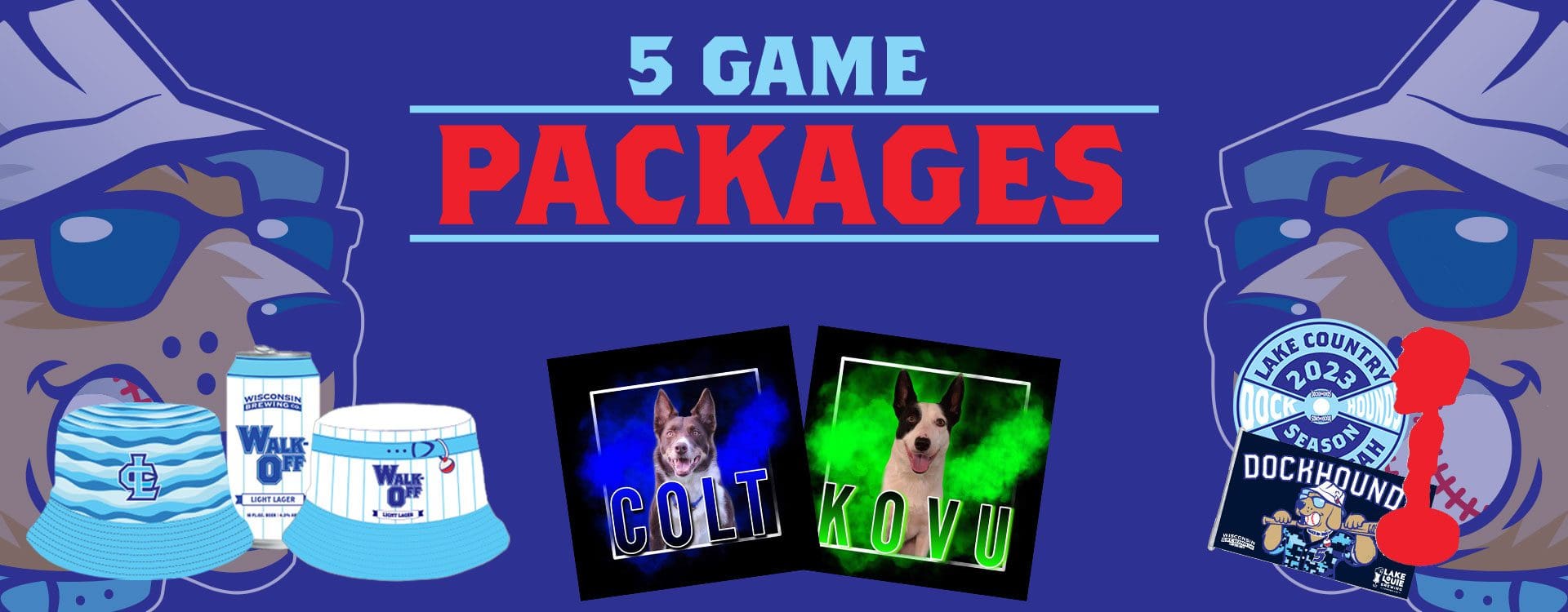 New 5 game packages