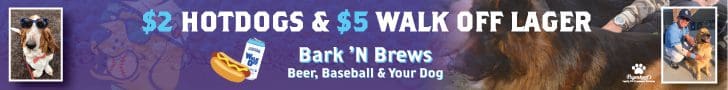 Bark N Brews presented by PagenKopf Family pet cremation services every Wednesday home game in 2023
