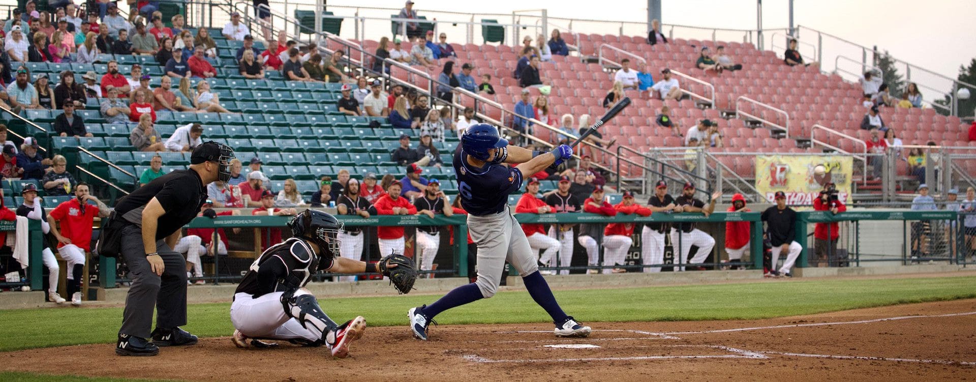 Marek Chlup continues to impress as a DockHounds Outfielder