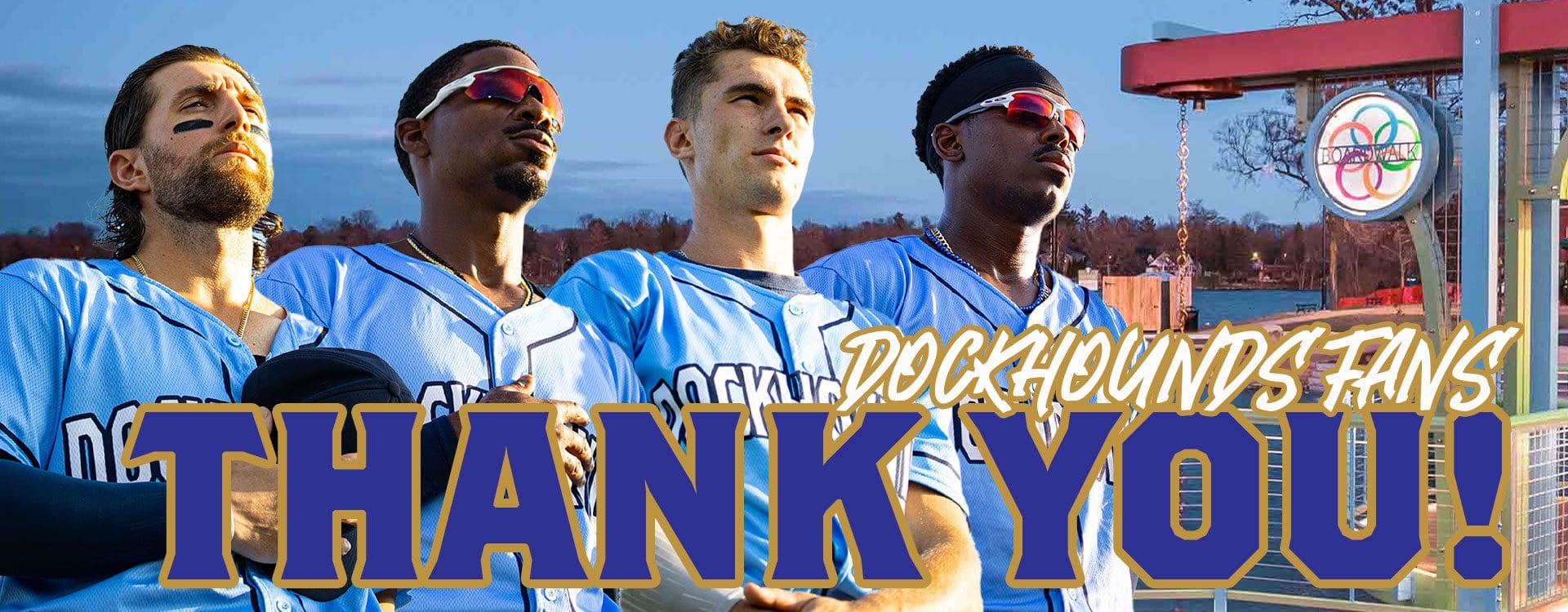 Thank you DockHounds Fans