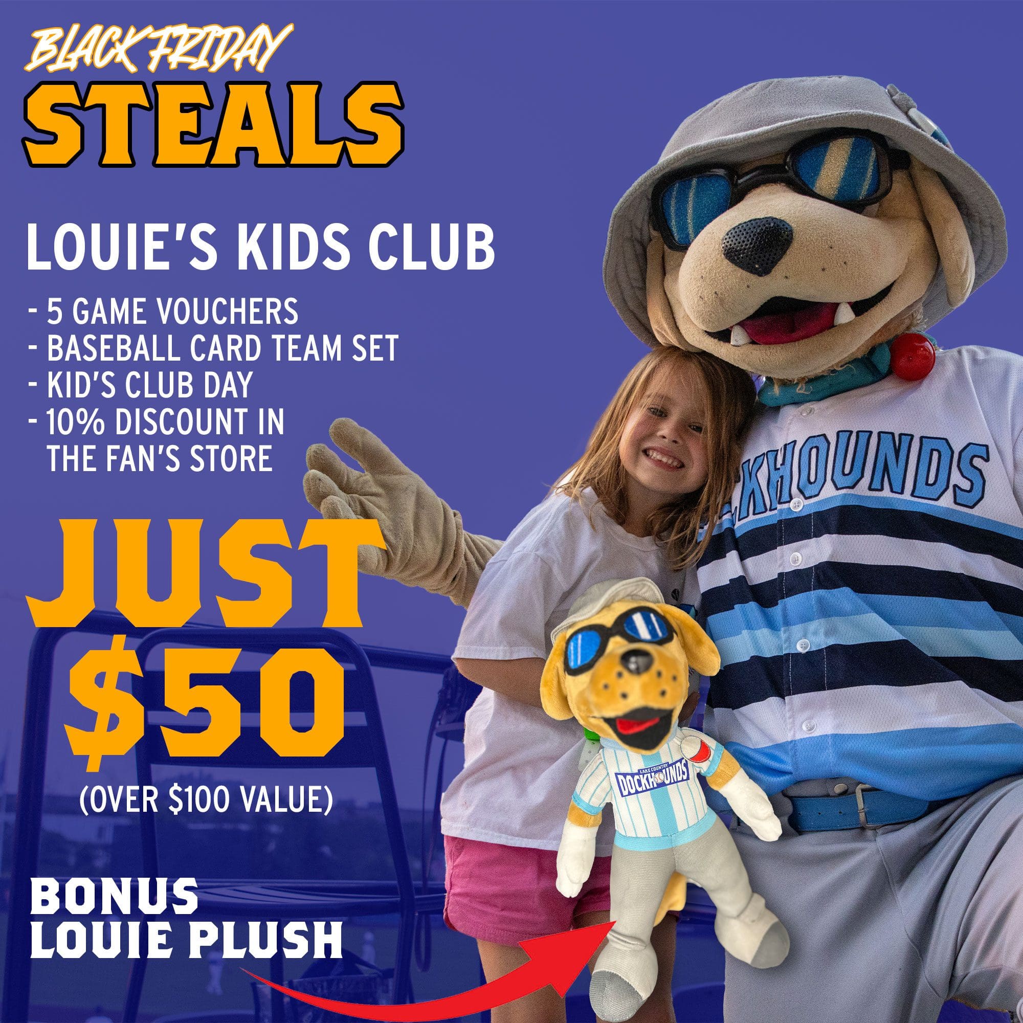 Louie's Kids Club Black Friday Steal