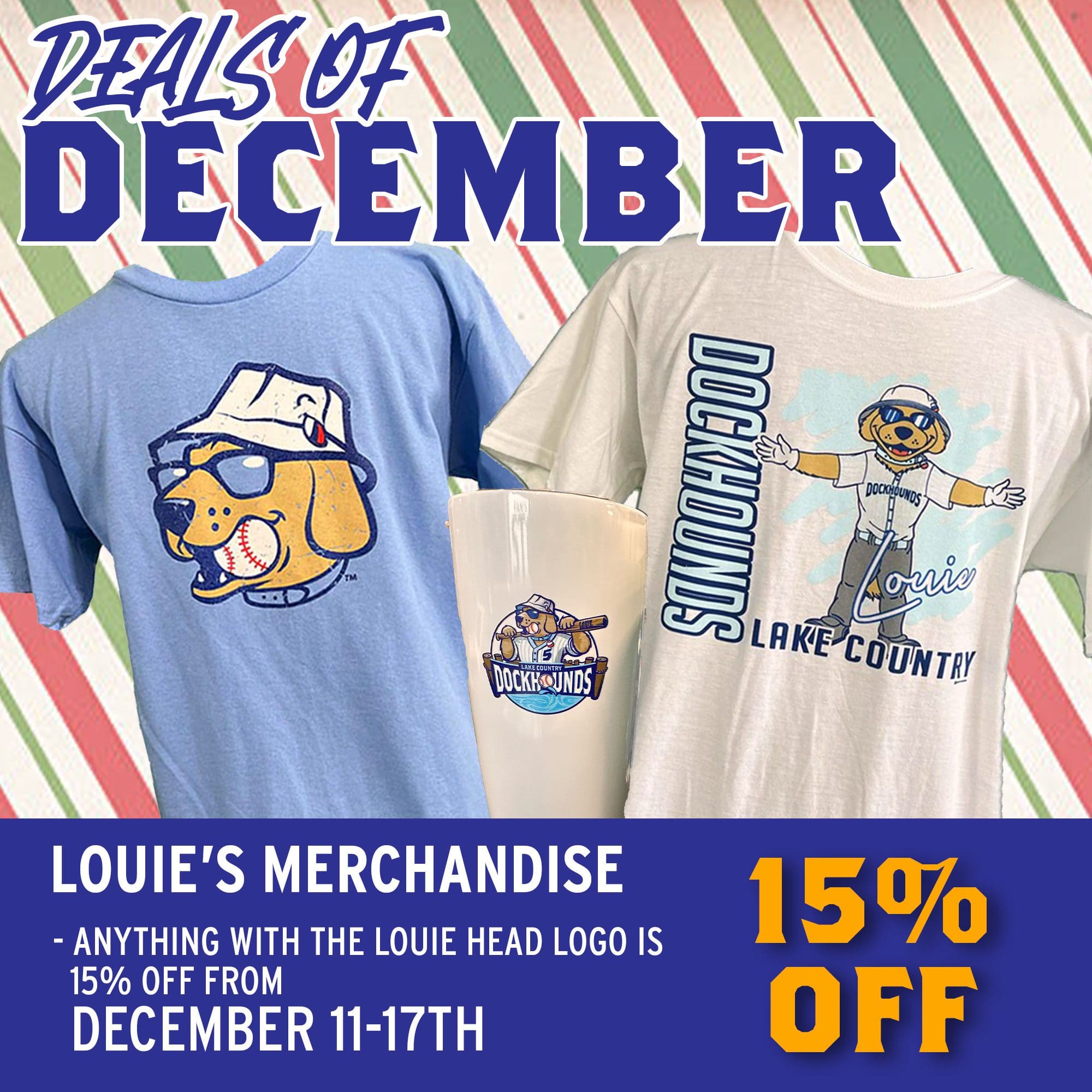 15% Louie Logo gear