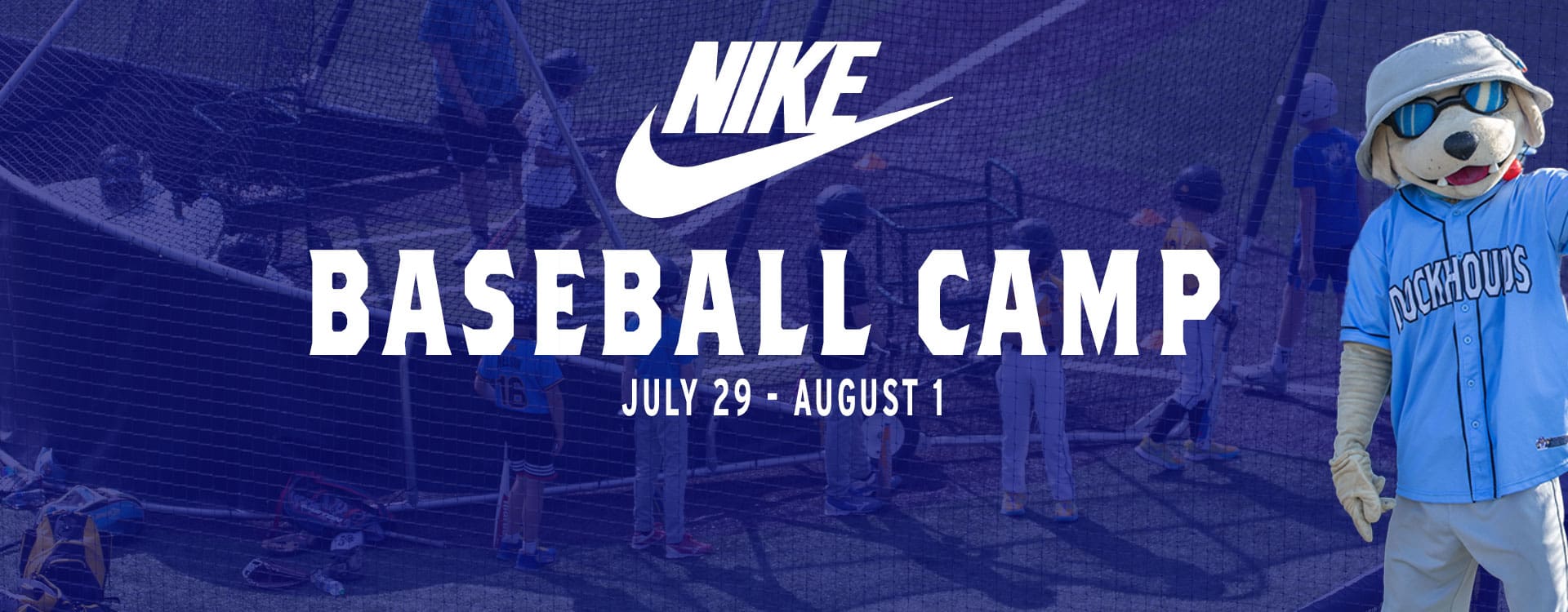 Nike Baseball Camp July 29-August 1