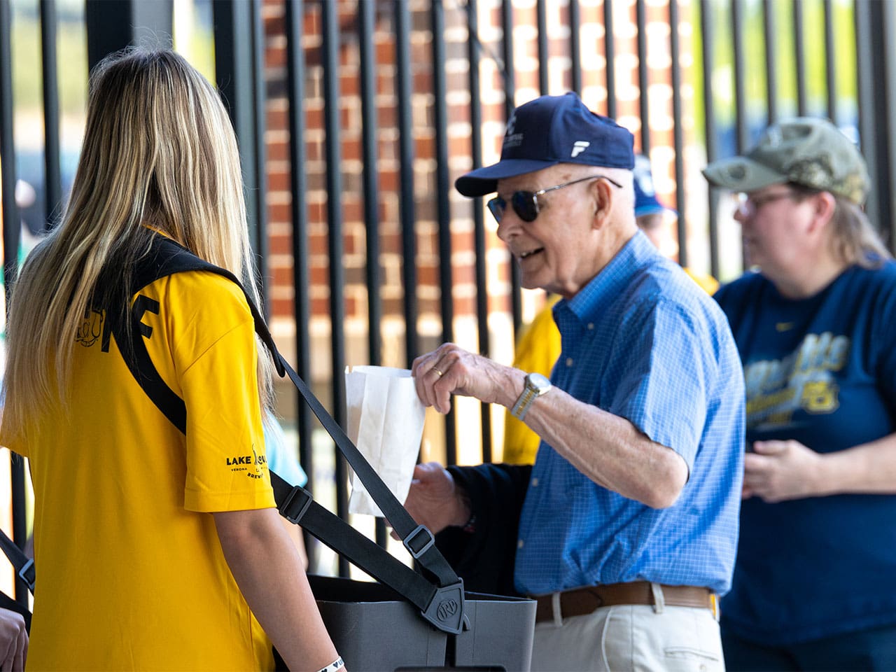 The staff at WBC Park aims to put a smile on every fans face