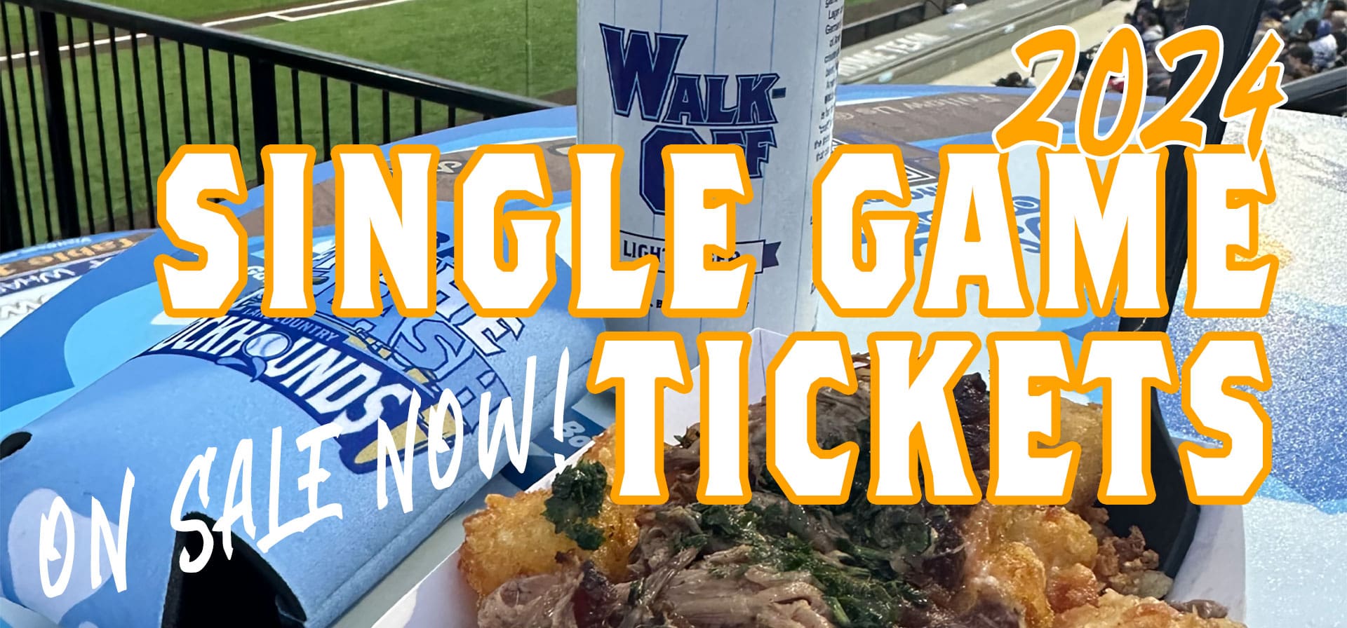 Single Game Tickets on sale now