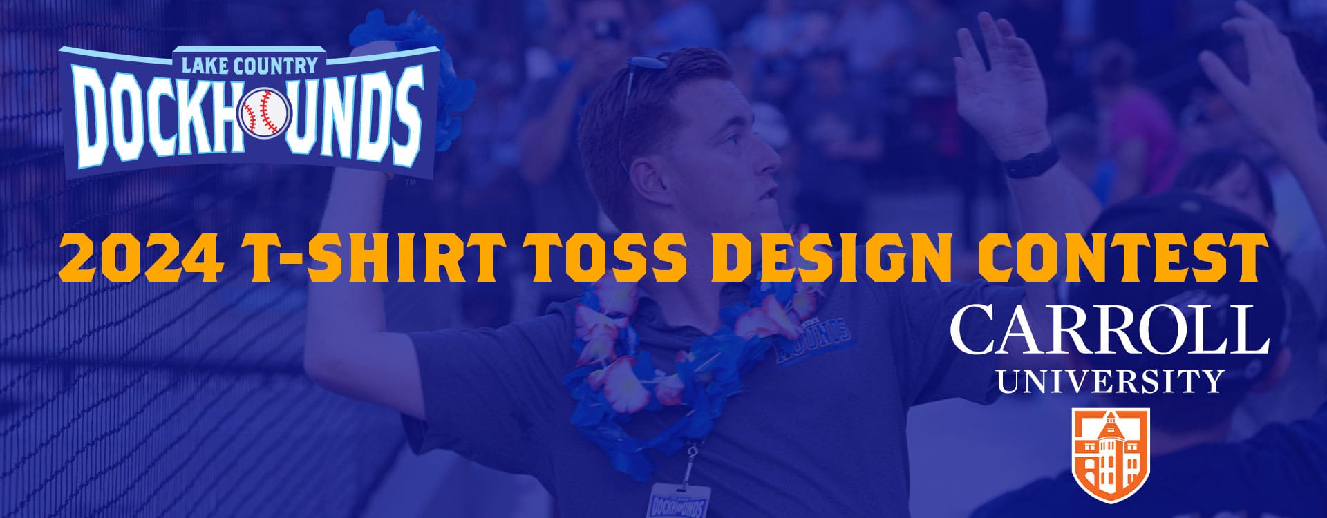 T-shirt toss contest