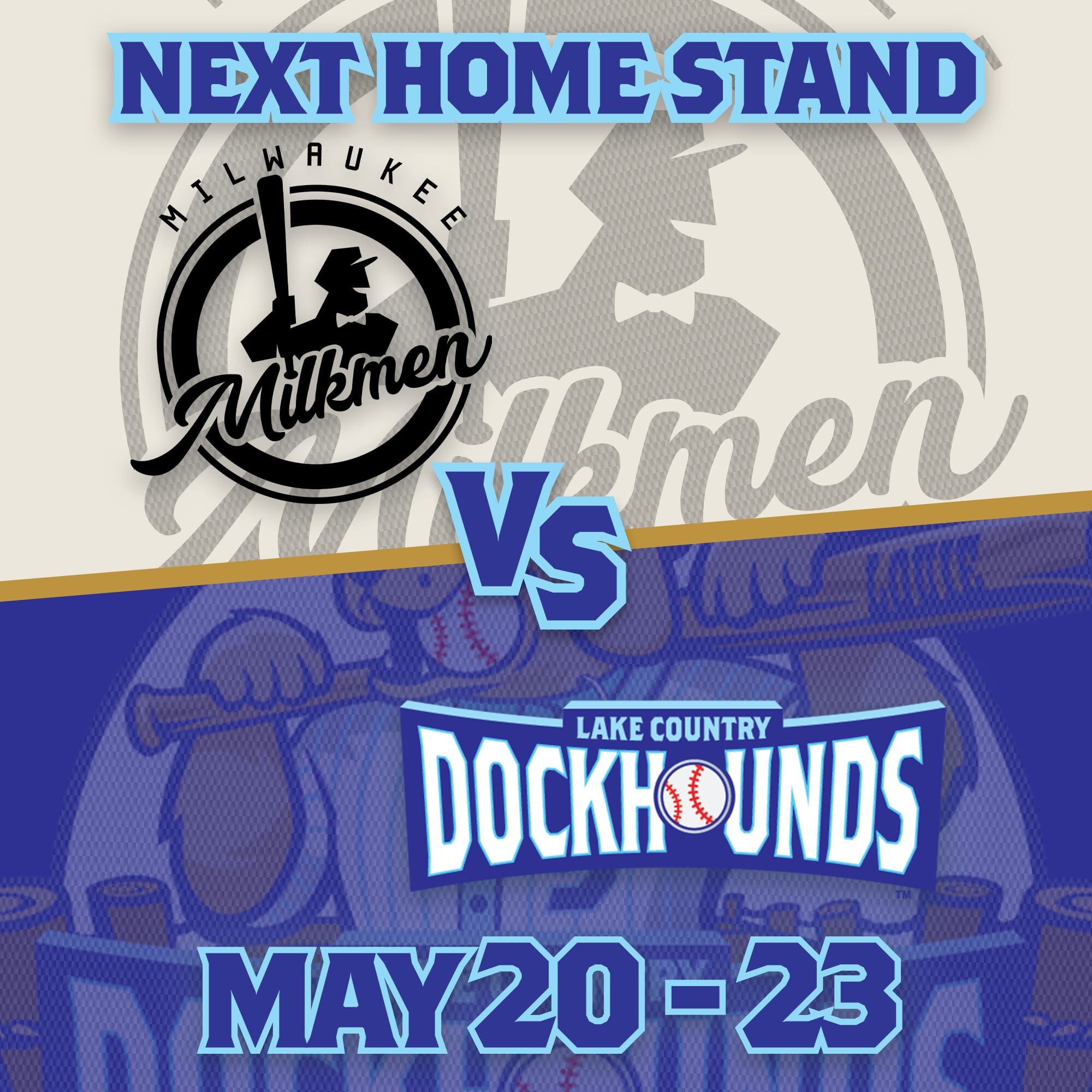 DockHounds vs Milwaukee Milkmen