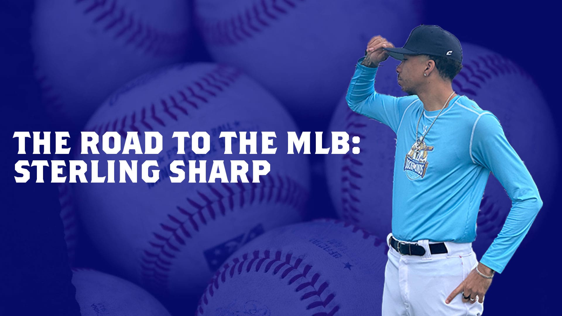Featured story on Sterling Sharp and his journey to the MLB