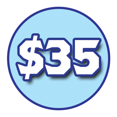 Kids Club registration is just $35