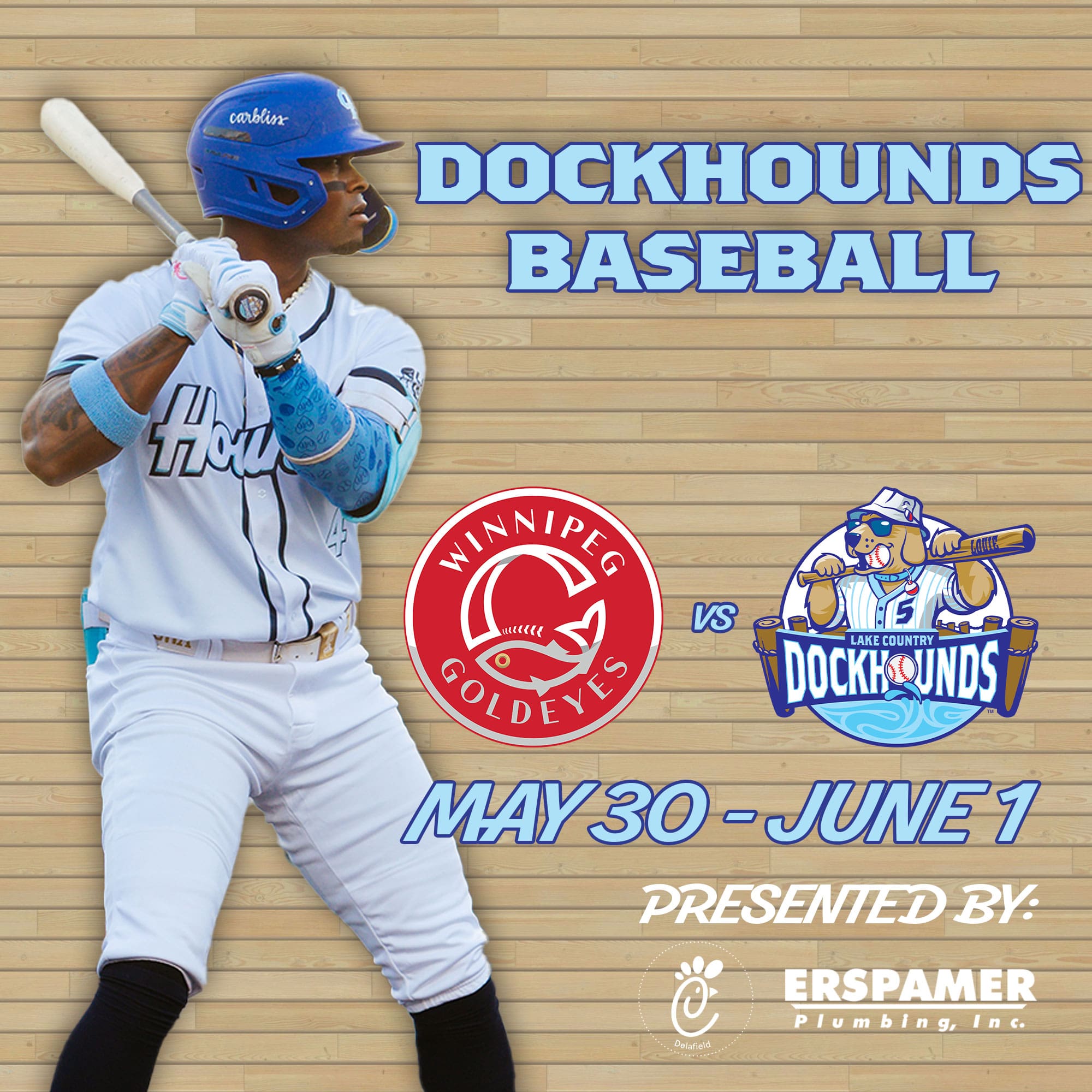 May 30 - June 1 DockHounds Games