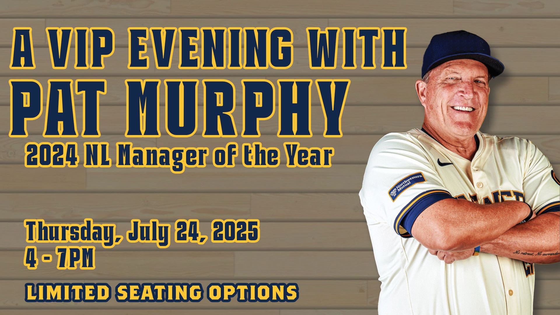An evening with Pat Murphy