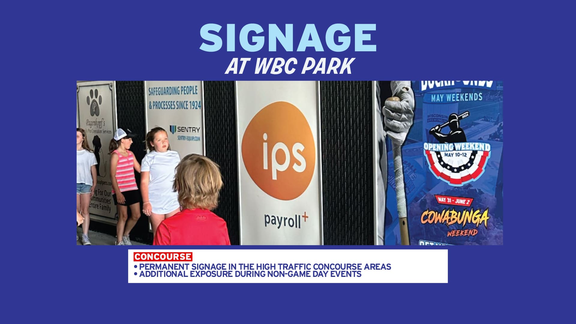 signage opportunities