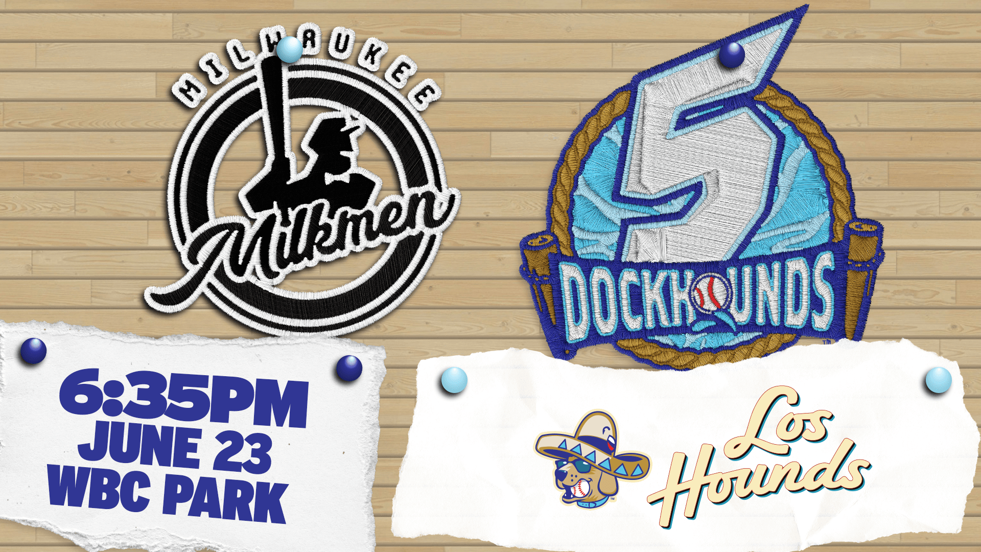 DockHounds Los Hounds Night