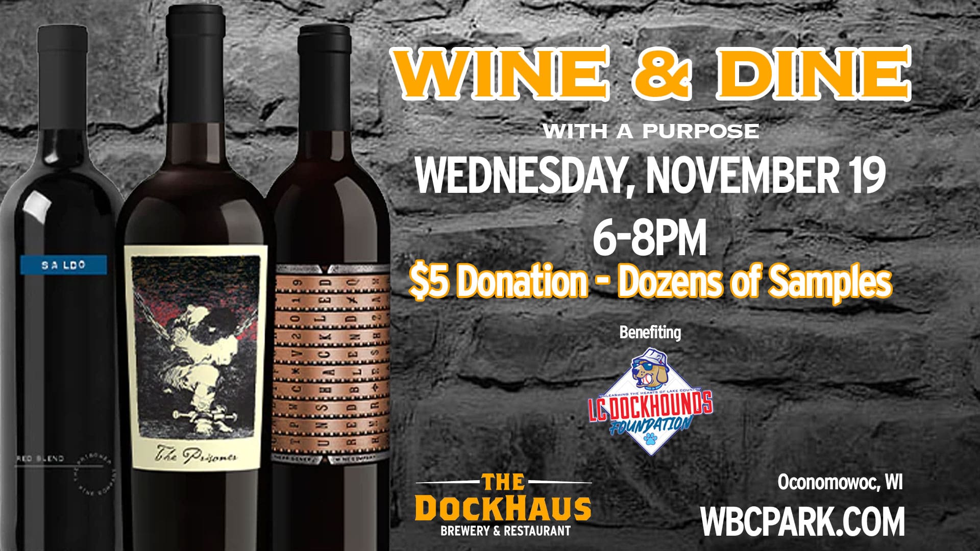 2025 fall Wine and Dine