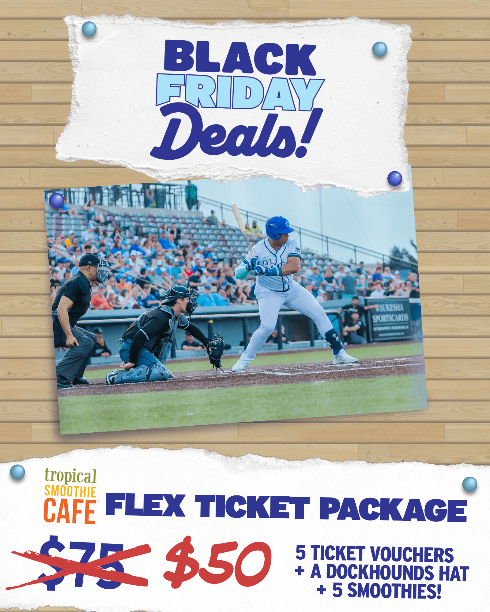 Black Friday Deal on All-New Flexible Ticket Package