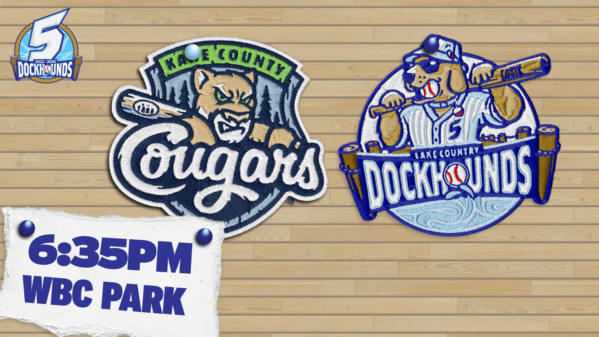 Home game versus Kane County