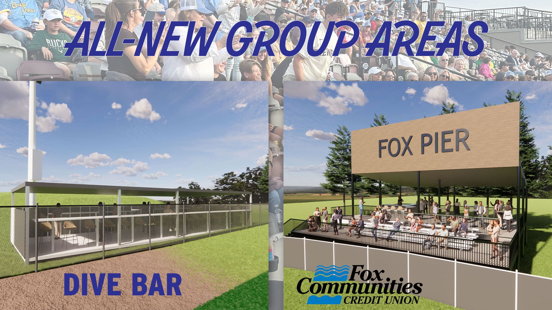 All-New Group Areas for the 2026 season